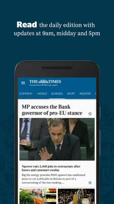 The Times android App screenshot 4